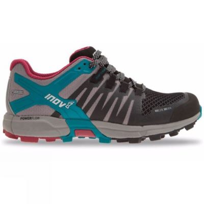 Zapatillas Running Inov-8 Roclite 305 GTX Mujer - Gris / Turquesa - Chile JEH673508